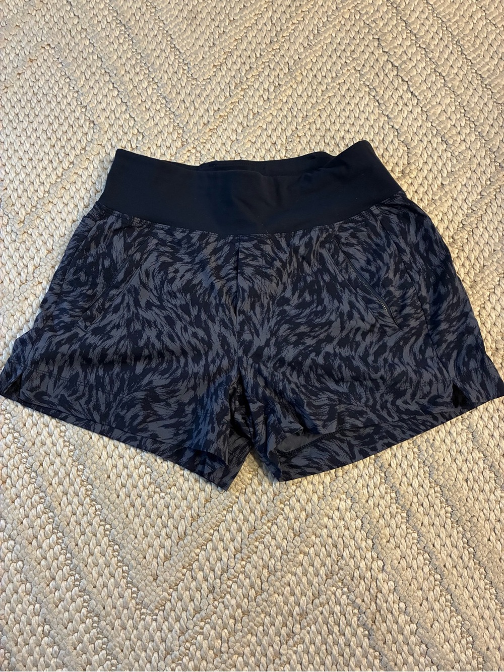 Athleta Navy Trekkie North Athletic Shorts
